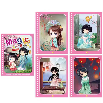 🎨 Magic Water Book Board with Magic Water Pen