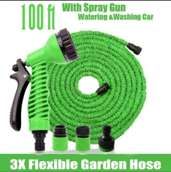 Magic Hose Pipe 100 Ft Flexible & Durable Garden Hose